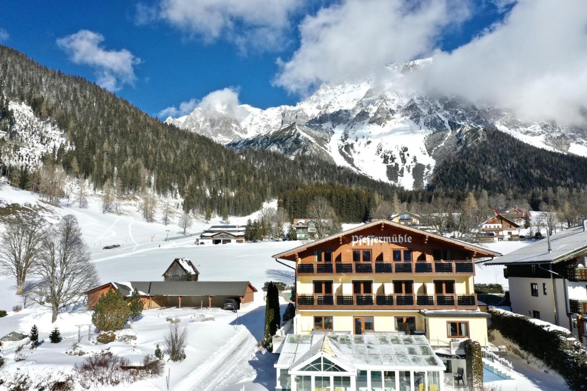 Aparthotel Pfeffermuehle Ramsau am Dachstein Exterior photo